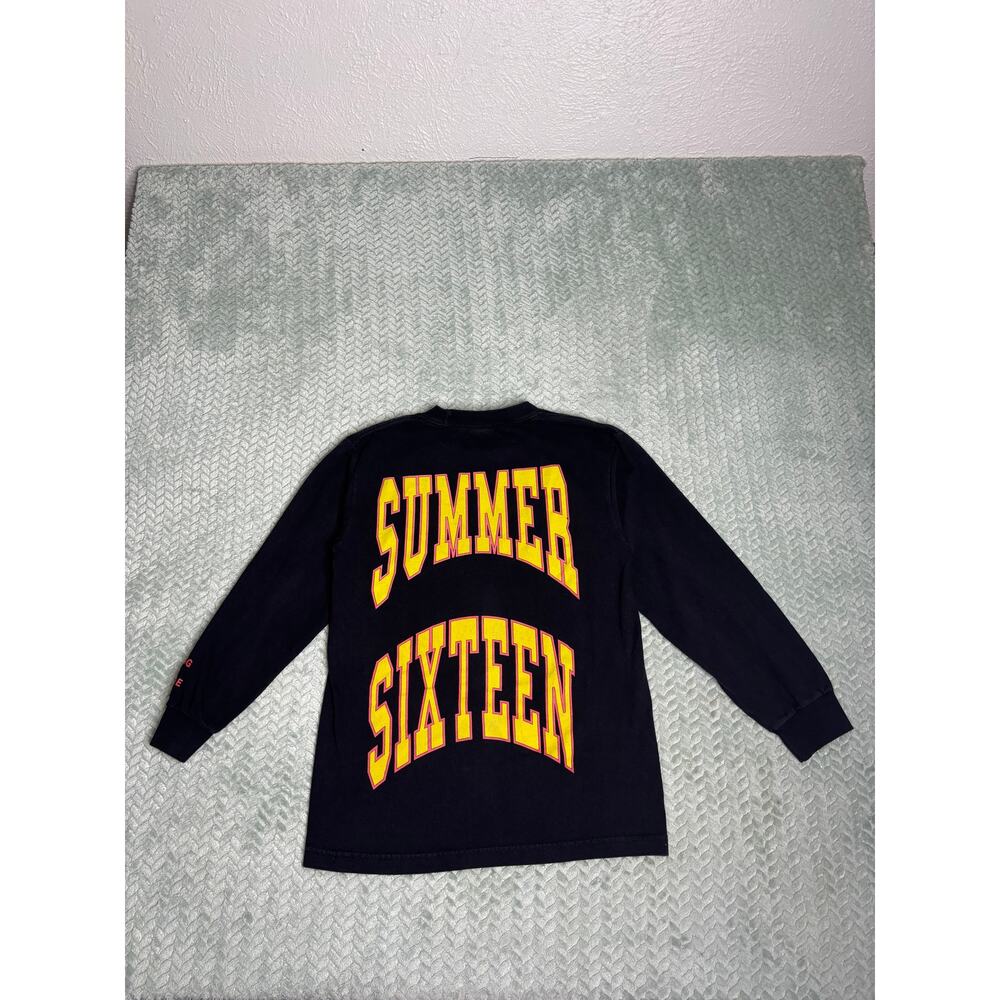 Drake Summer Sixteen Revenge Tour Long Sleeve Shirt Black - Picture 6 of 7